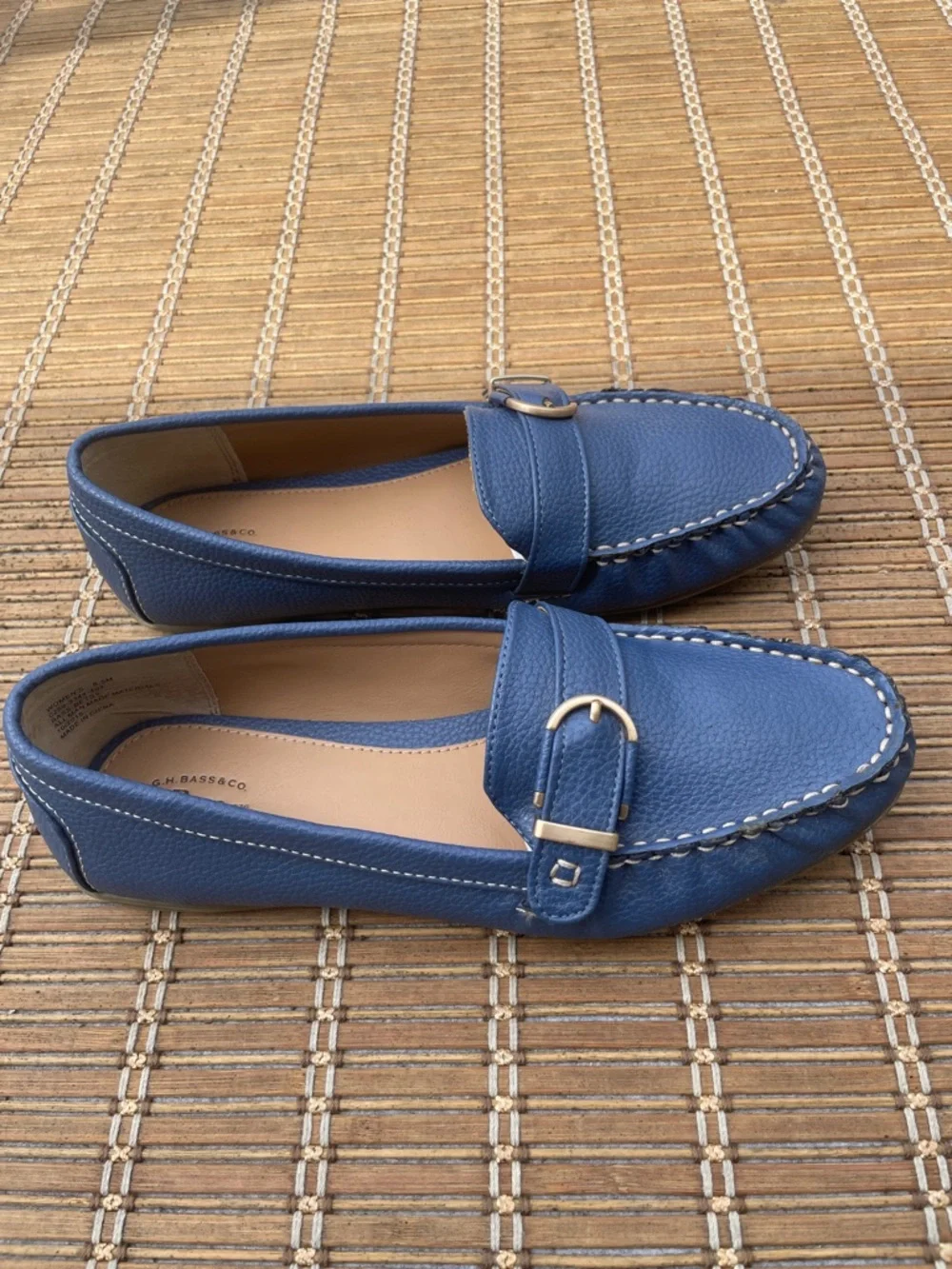 Bass Betsy Blue Loafer Sz 8.5‎